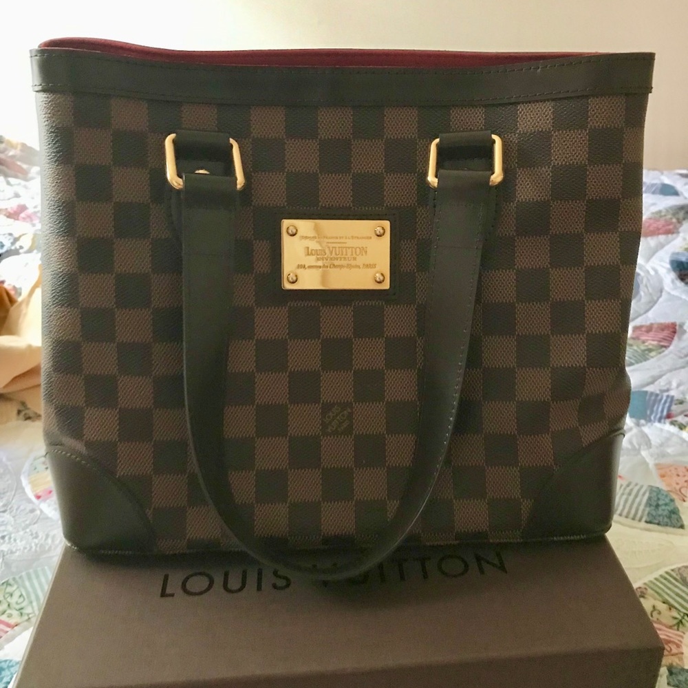 💯 Authentic Louis Vuitton Hampstead